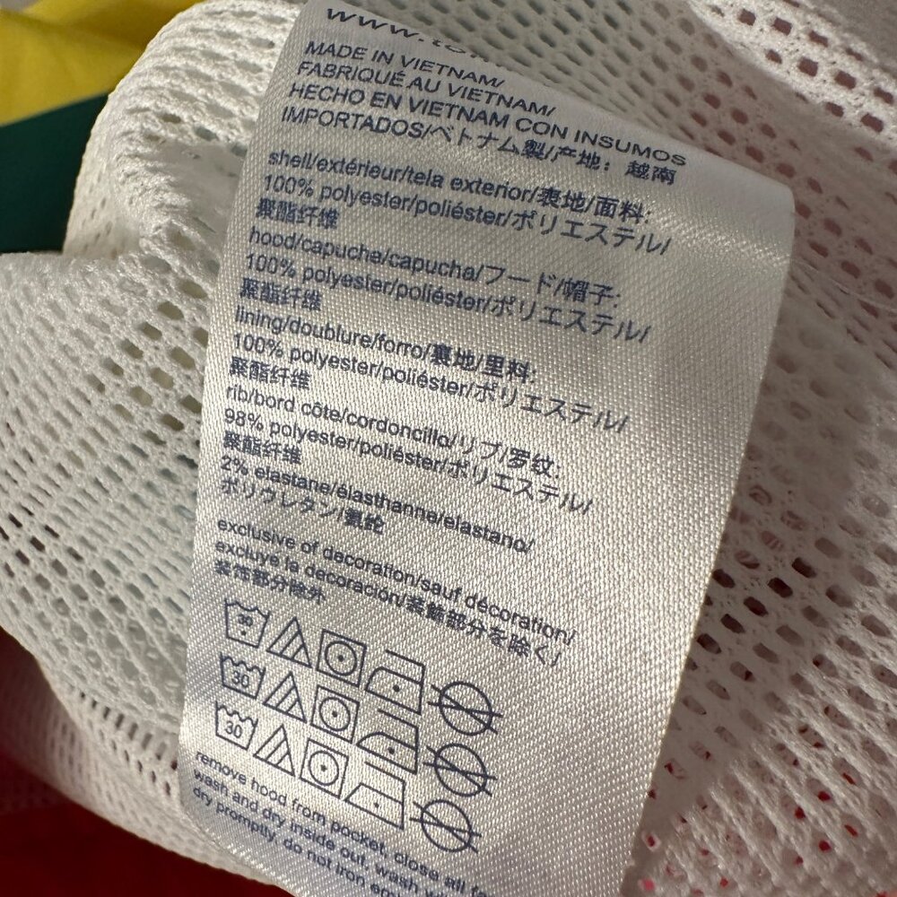 Tommy Hilfiger Archives Nautical Yacht Full Zip Retro Windbreaker Jacket XL Hood - Picture 10 of 12